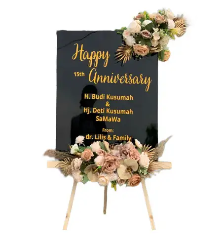 Papan Bunga Akrilik Katung